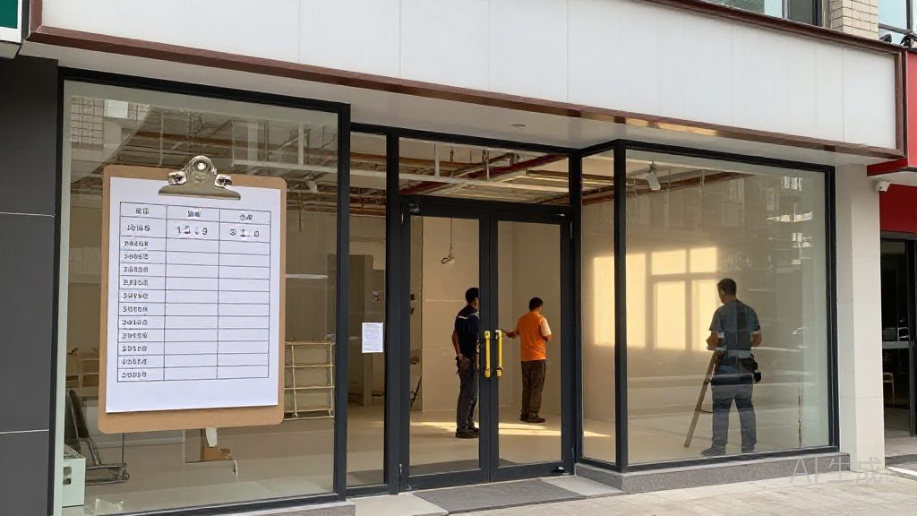 门店开业前装修审核节点容易看漏什么，时间窗口和记录用途怎样复查